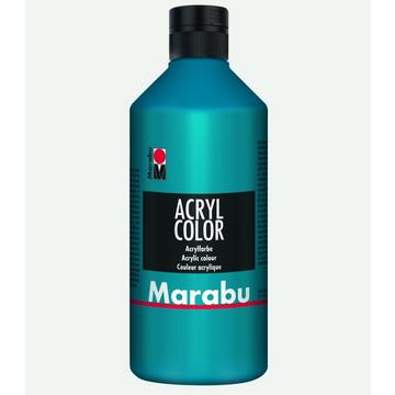 Marabu 12010075056 Acrylfarbe 500 ml Cyan Röhre