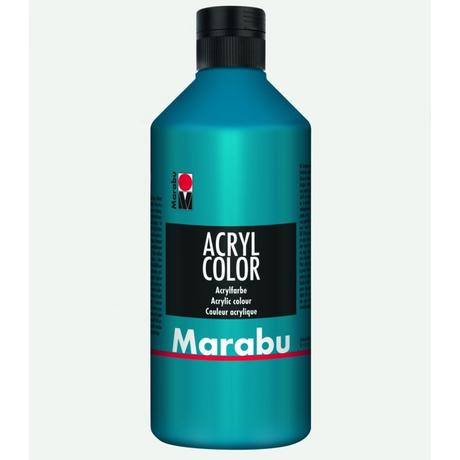 Marabu  Marabu 12010075056 peinture acrylique 500 ml Cyan Tube 