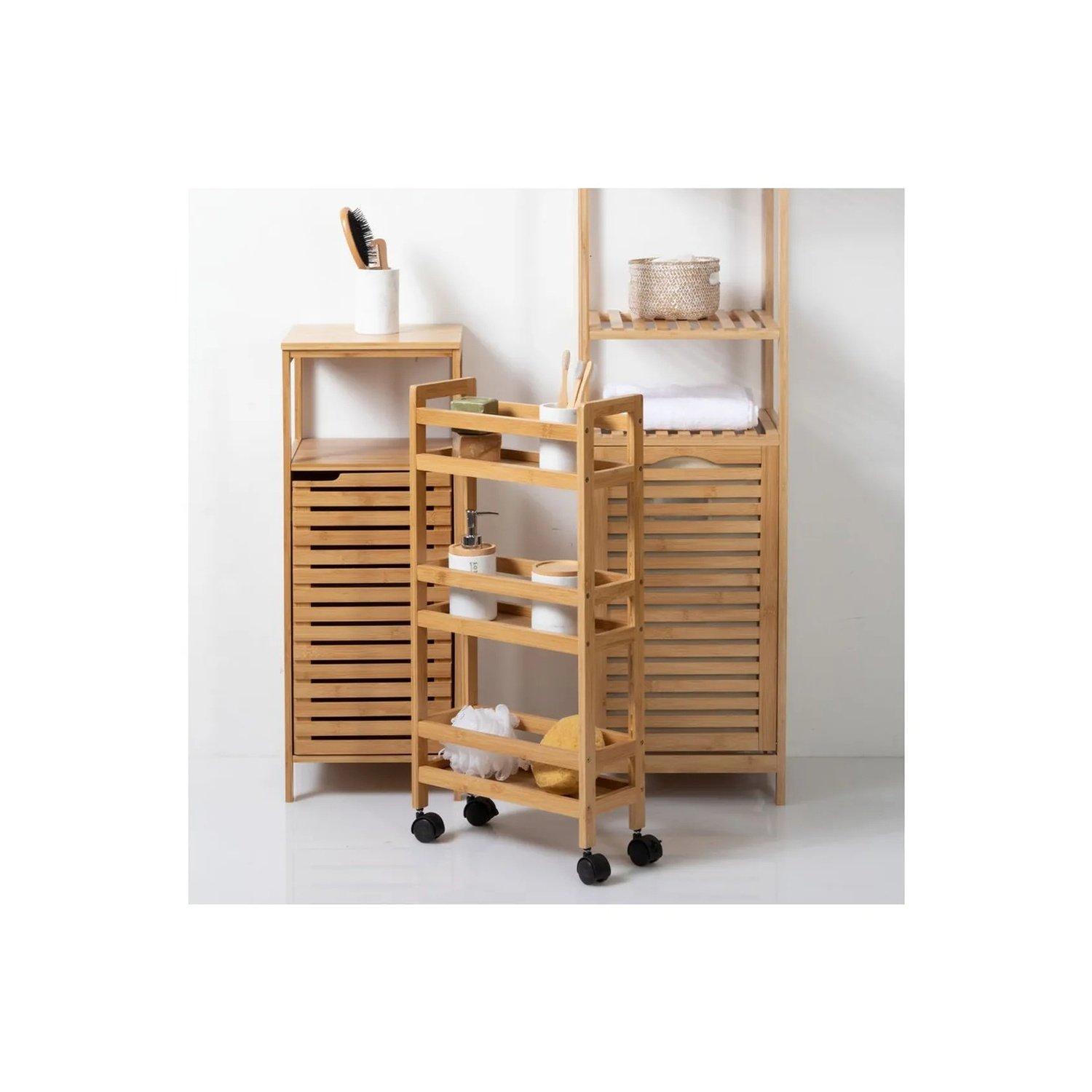 5five Trolley - Bambus - 3 Etagen  