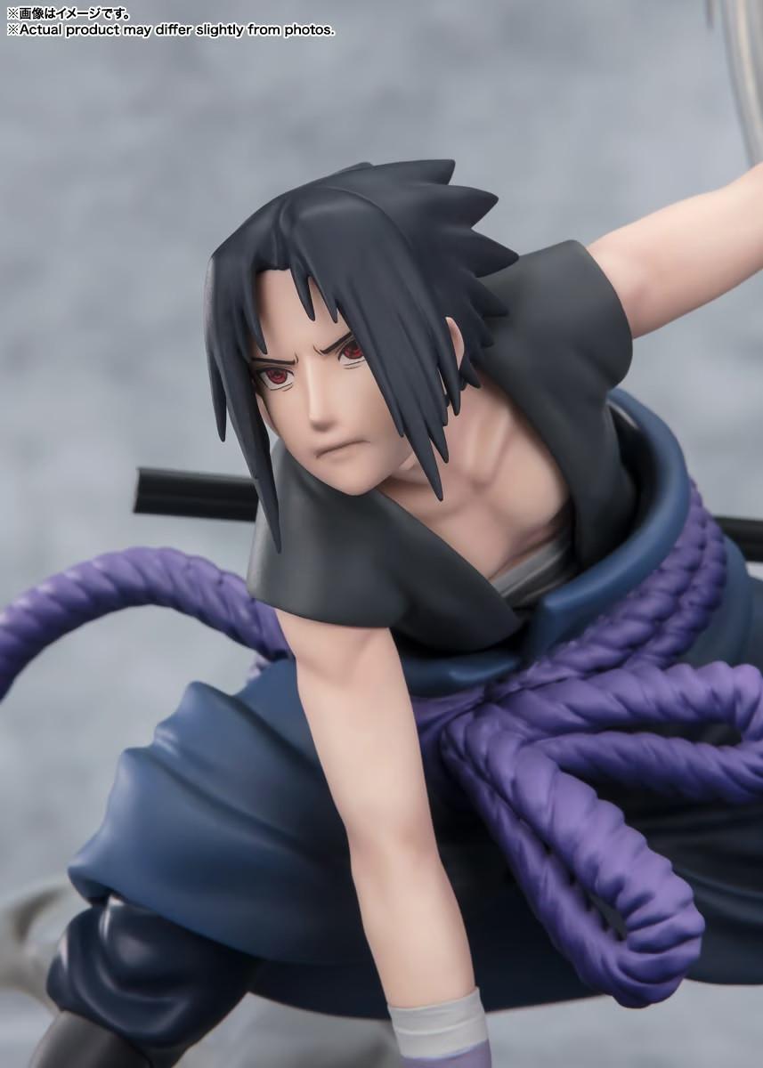 Tamashii Nations  ST Naruto Shippuden Figzero: Sasuke Light And Dark 20cm 