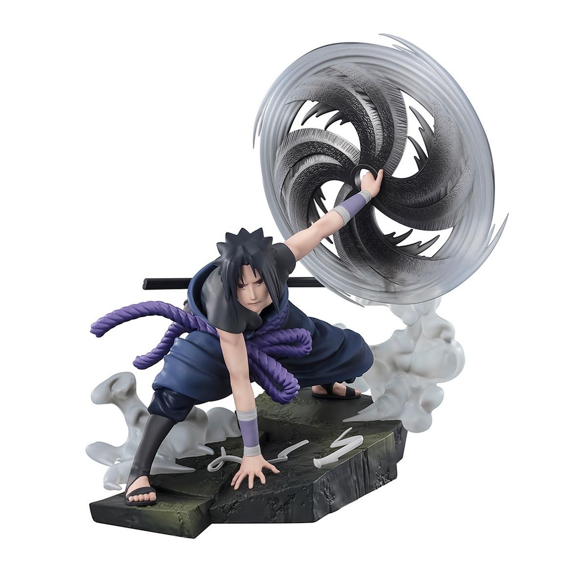 Tamashii Nations  ST Naruto Shippuden Figzero: Sasuke Light And Dark 20cm 