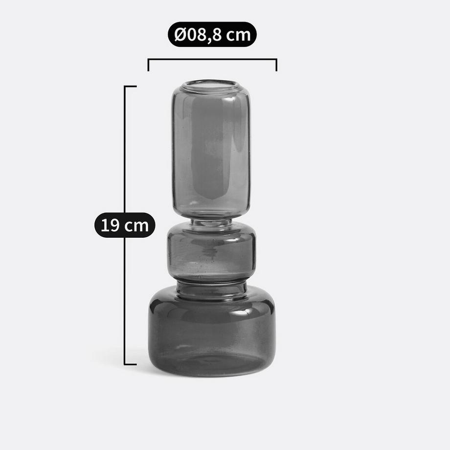 La Redoute Intérieurs Vase en verre H19 cm  