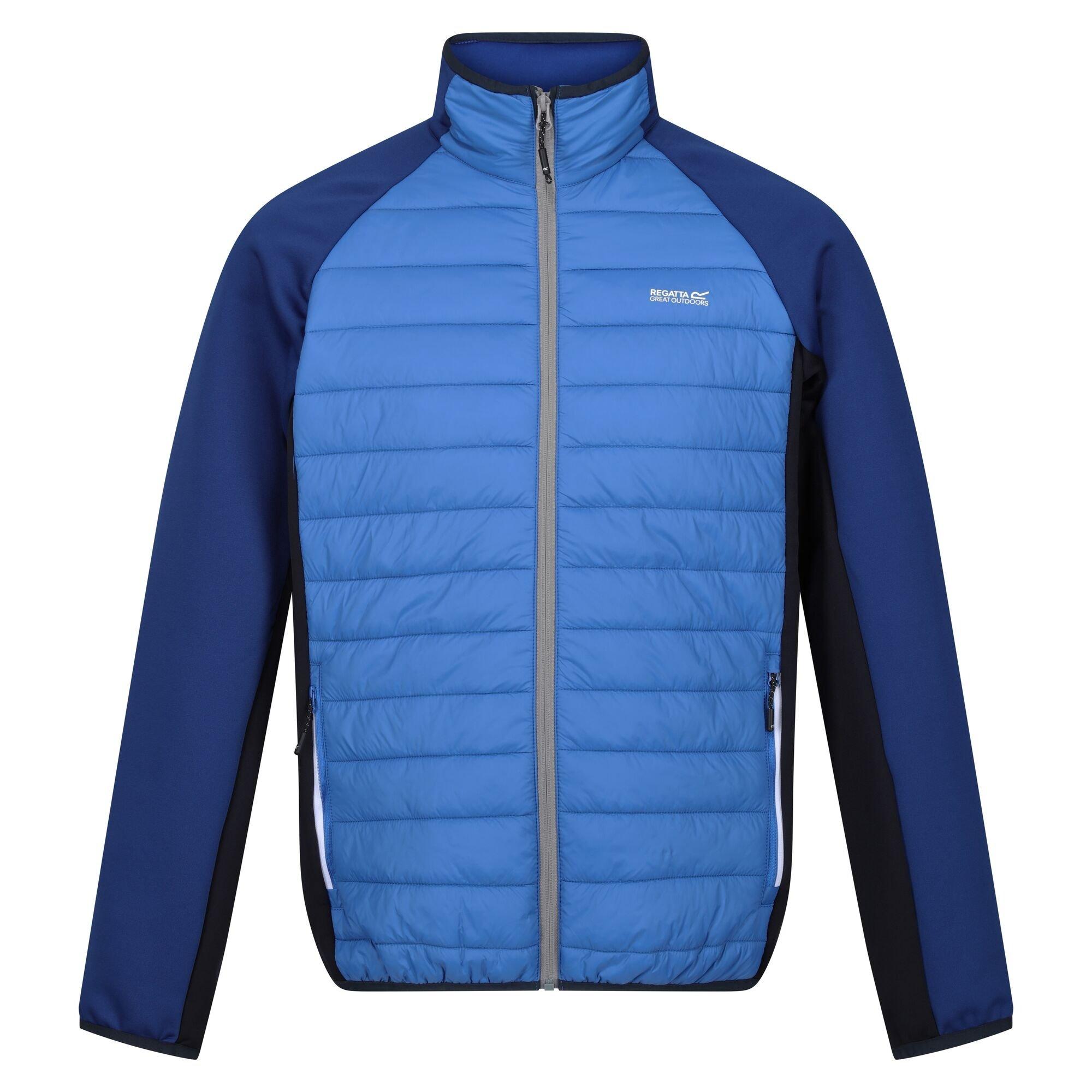 Image of Clumber Iv Hybridjacke Durchgehender Reißverschluss Herren Blau S