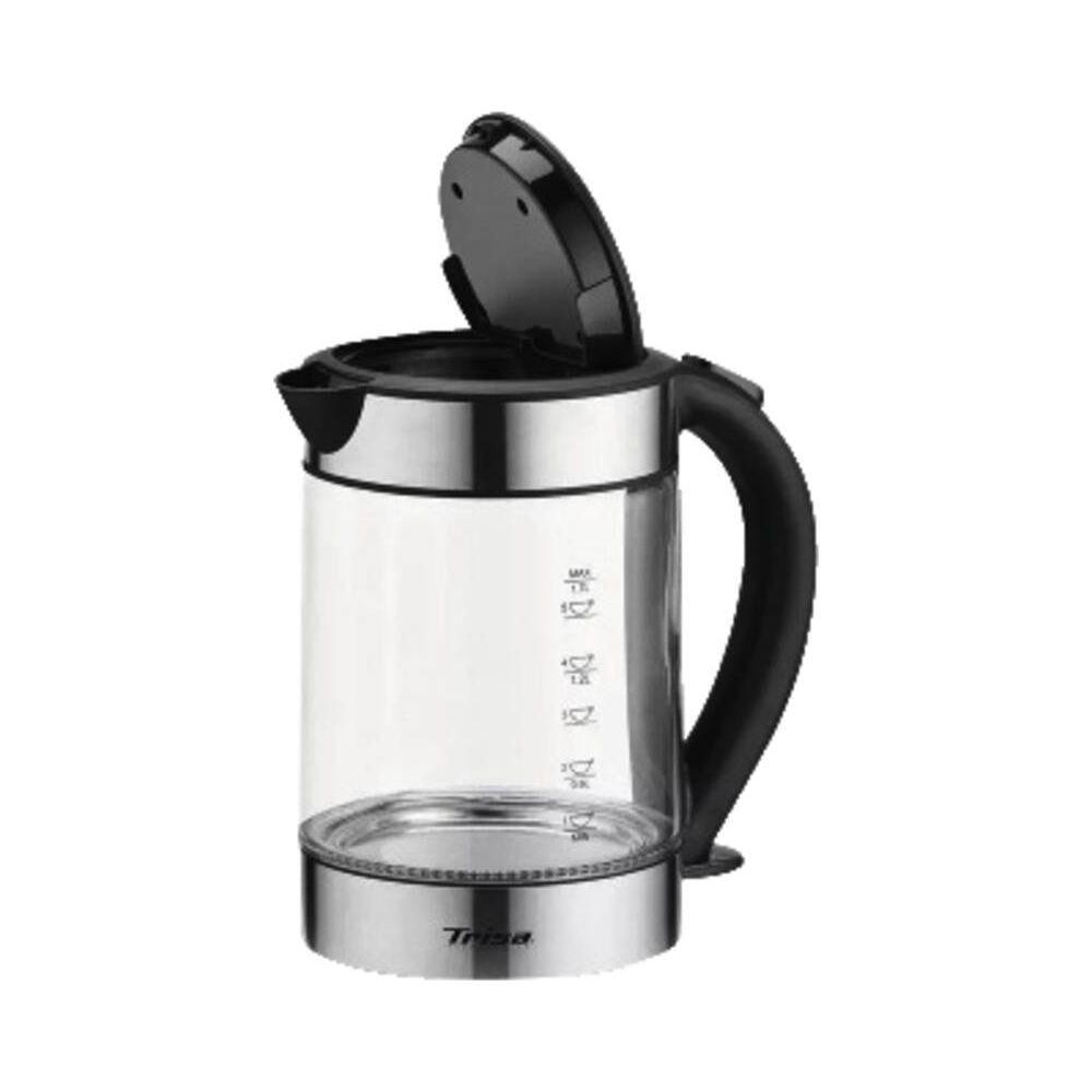 Trisa Trisa W5669 bollitore elettrico 1,7 L 1850 W Nero, Stainless steel  