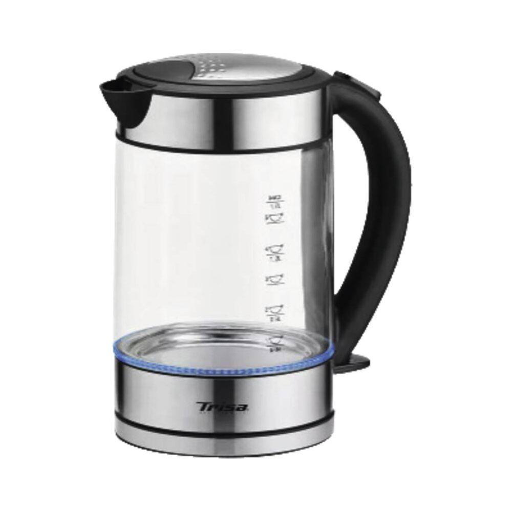 Trisa Trisa W5669 bollitore elettrico 1,7 L 1850 W Nero, Stainless steel  