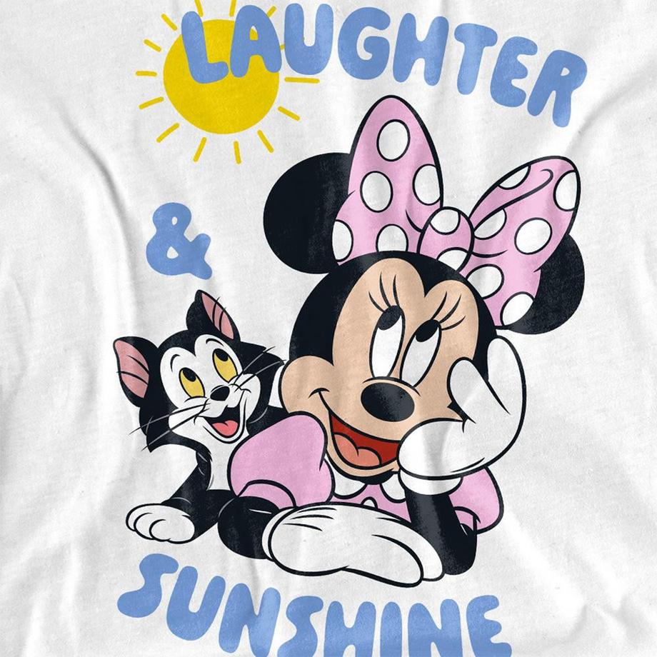 Disney  Tshirt motif Minnie et Figaro motiftyle soleil Enfant 