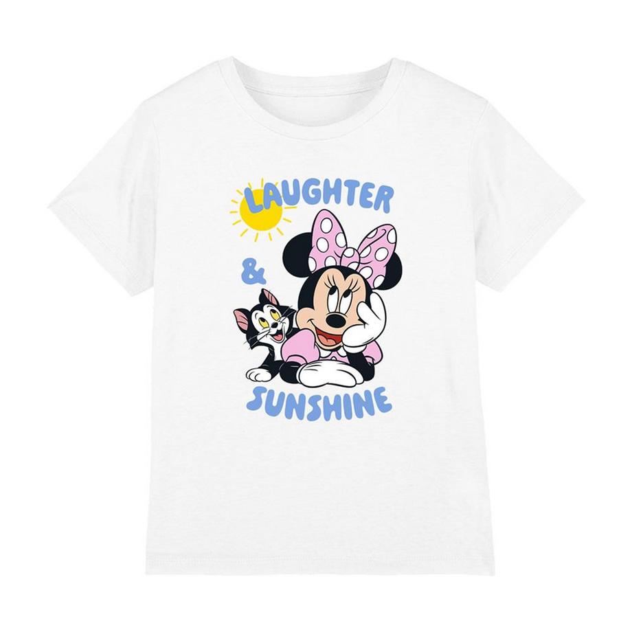 Disney  Tshirt motif Minnie et Figaro motiftyle soleil Enfant 