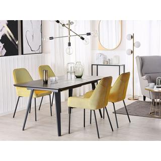 Beliani Table de repas en MDF Moderne IRVINGTON  