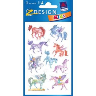 Z-DESIGN Z-DESIGN Sticker Kids 53148 Einhorn 2 Stück  