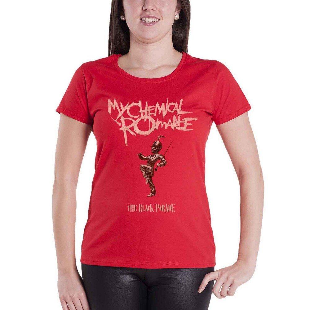 Image of The Black Parade Tshirt Damen Rot Bunt L