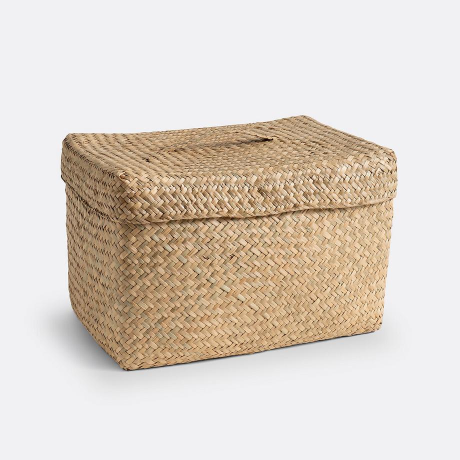 Panier avec couvercle