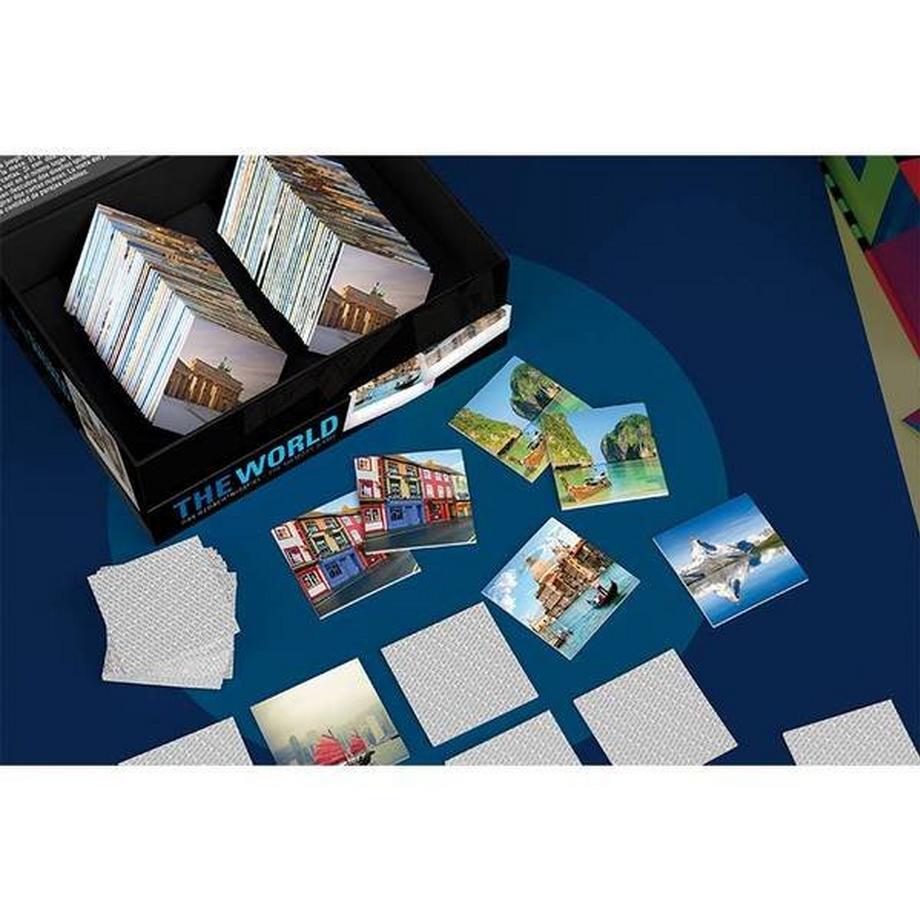 Remember  Gedächtnisspiel 44 The World in der Magnetbox 