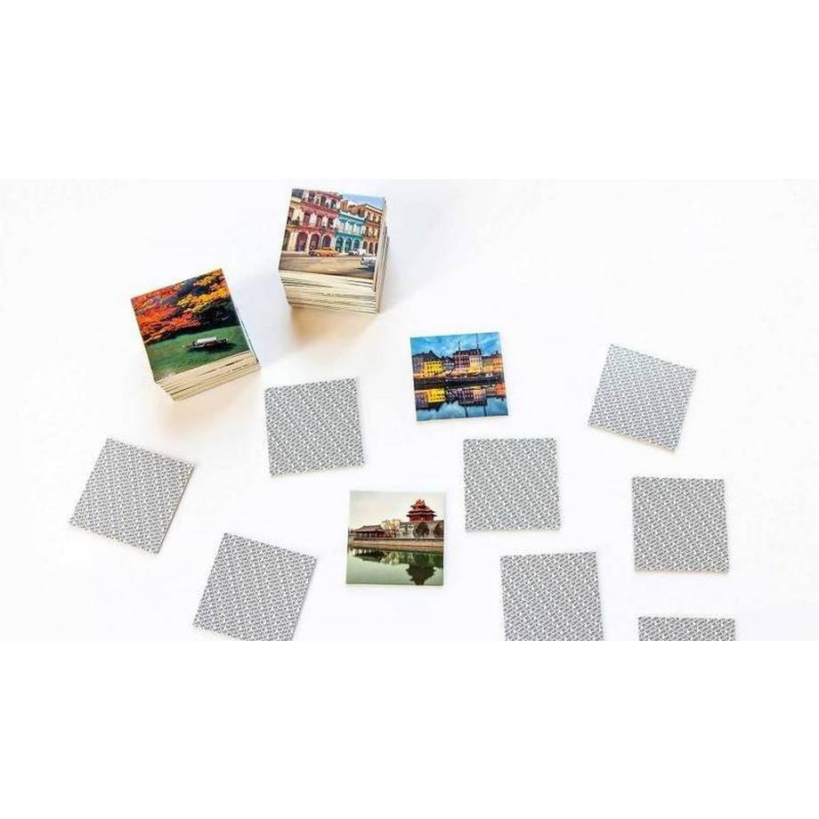 Remember  Gedächtnisspiel 44 The World in der Magnetbox 