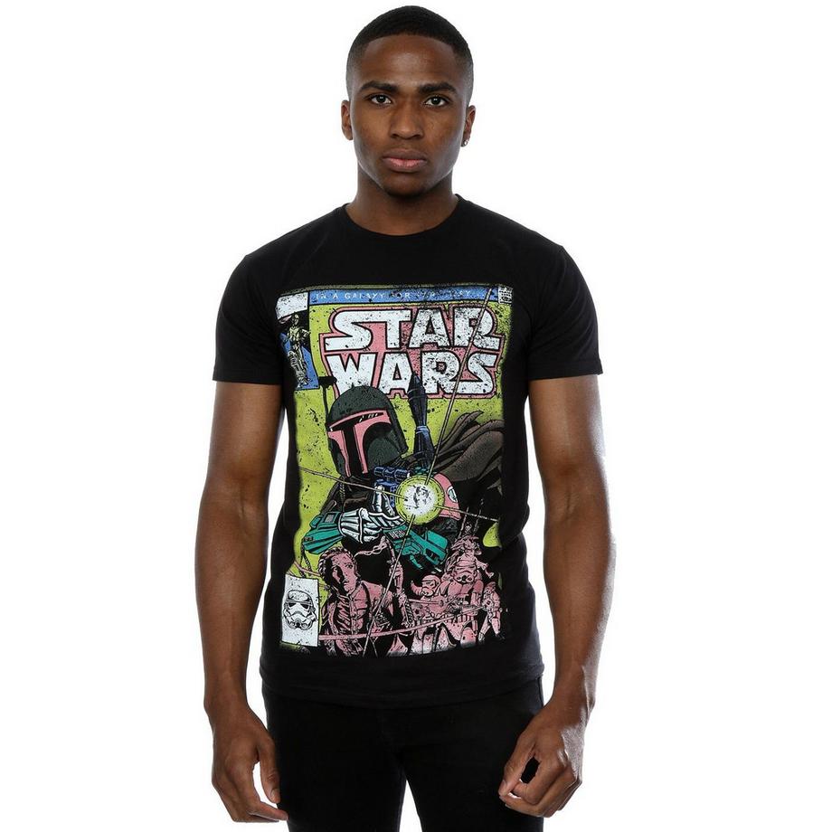 STAR WARS Star Wars Boba Fett Comic Cover T-Shirt  