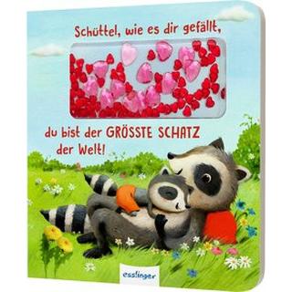 Schüttel-Pappe: Schüttel, wie es dir gefällt, du bist der größte Schatz der Welt! Ottenschläger, Madlen; Rachner, Marina (Illustrationen) Copertina rigida 