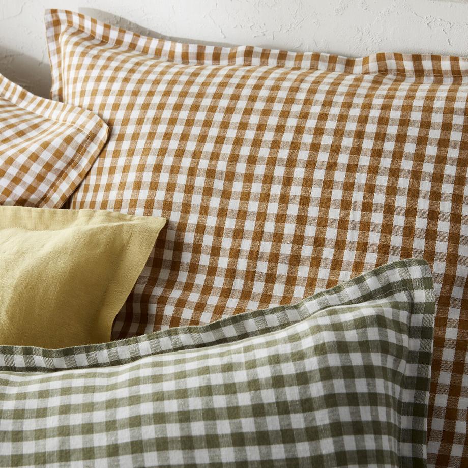 La Redoute Intérieurs Acélie Bronze Housse de Couette Vichy  