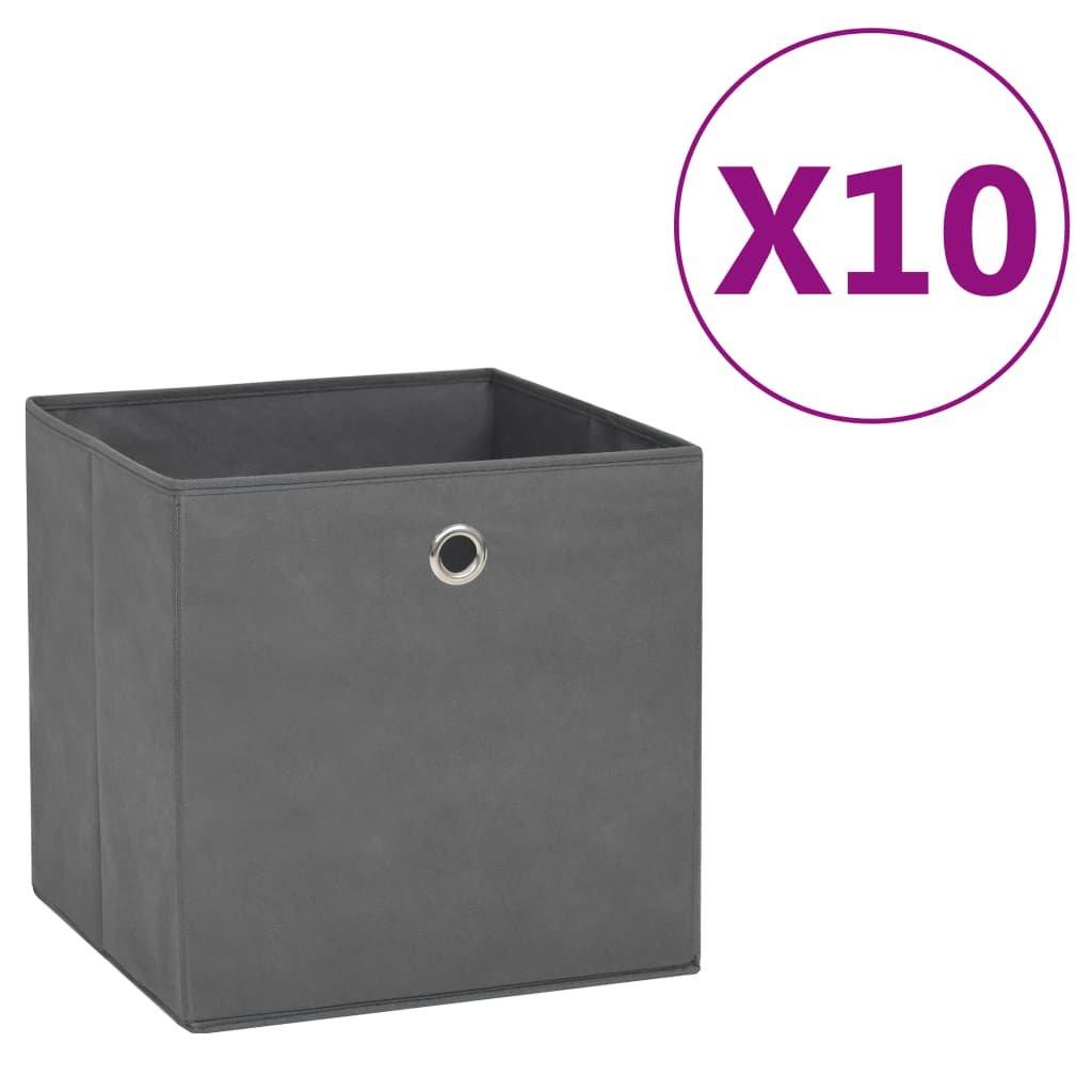 VidaXL Boîte de rangement tissu  