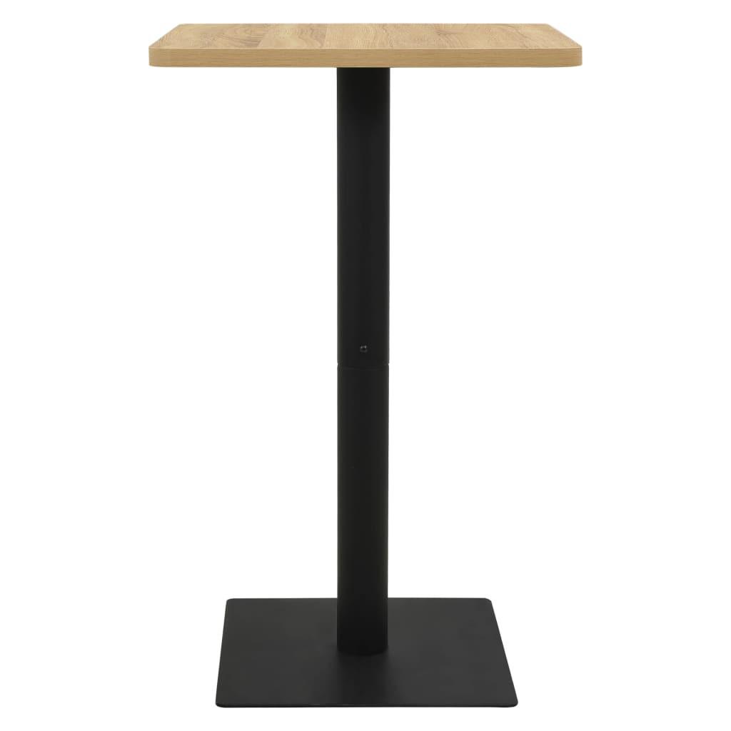 VidaXL Table de bistro bois  