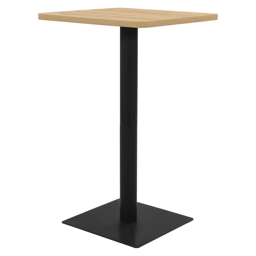 VidaXL Table de bistro bois  