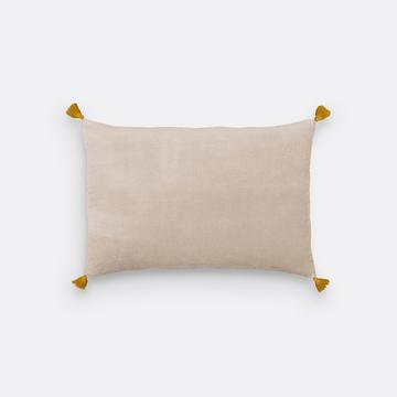 Housse de coussin velours
