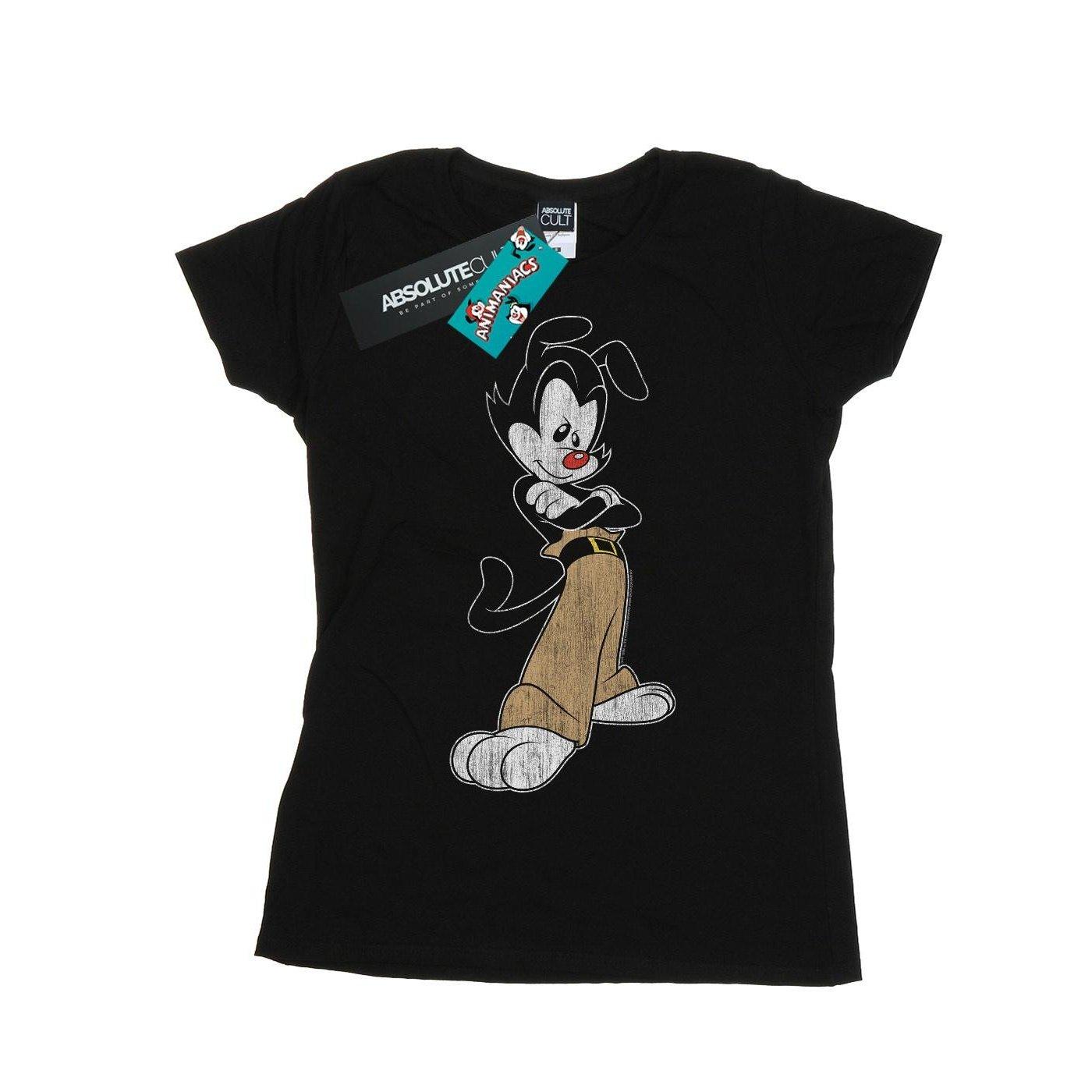 Image of Yakko Classic Pose Tshirt Damen Schwarz S
