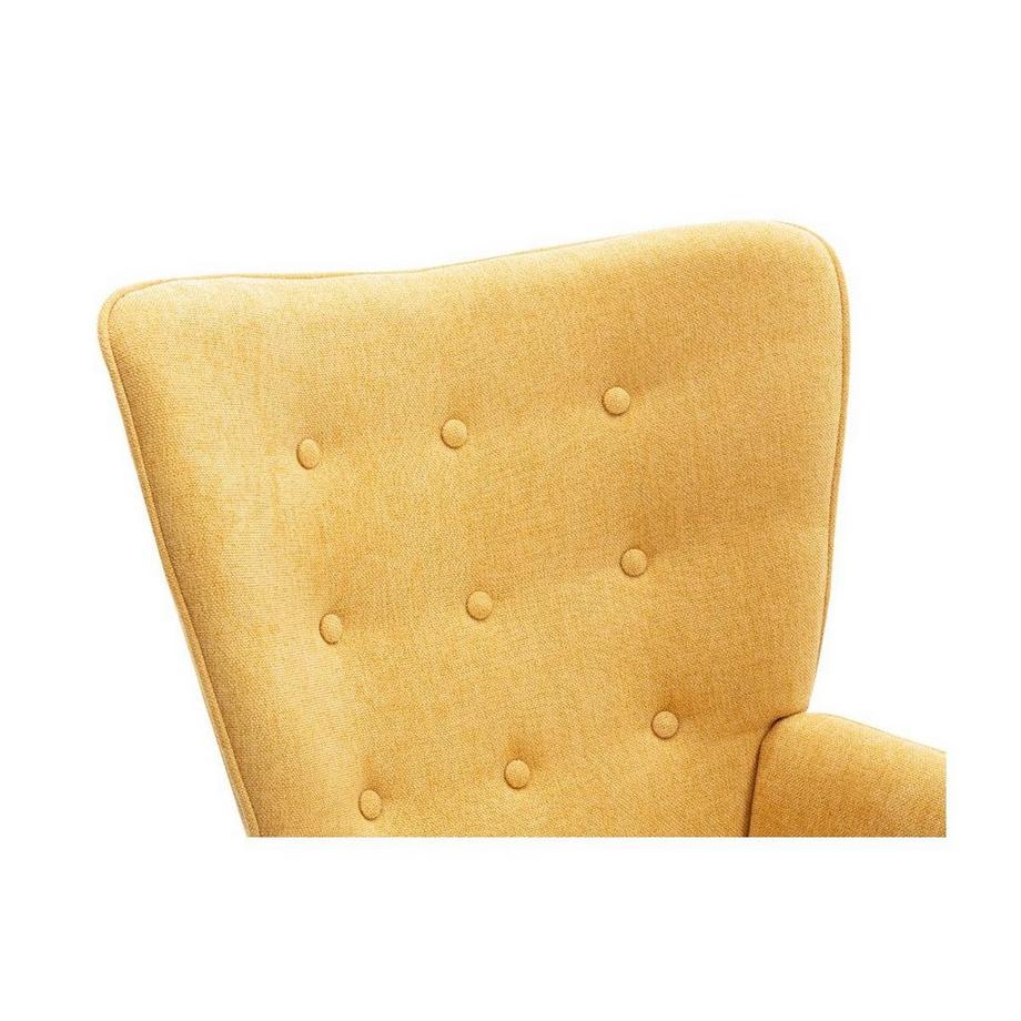 Vente-unique Fauteuil en tissu VATELY  