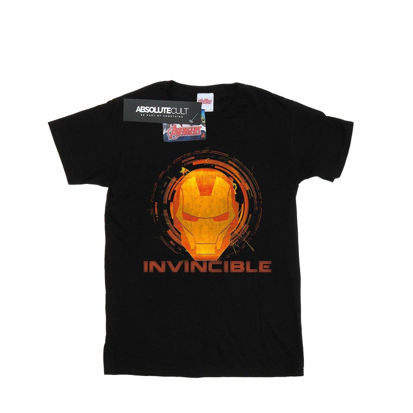 Image of Iron Man Invincible Tshirt Damen Schwarz M