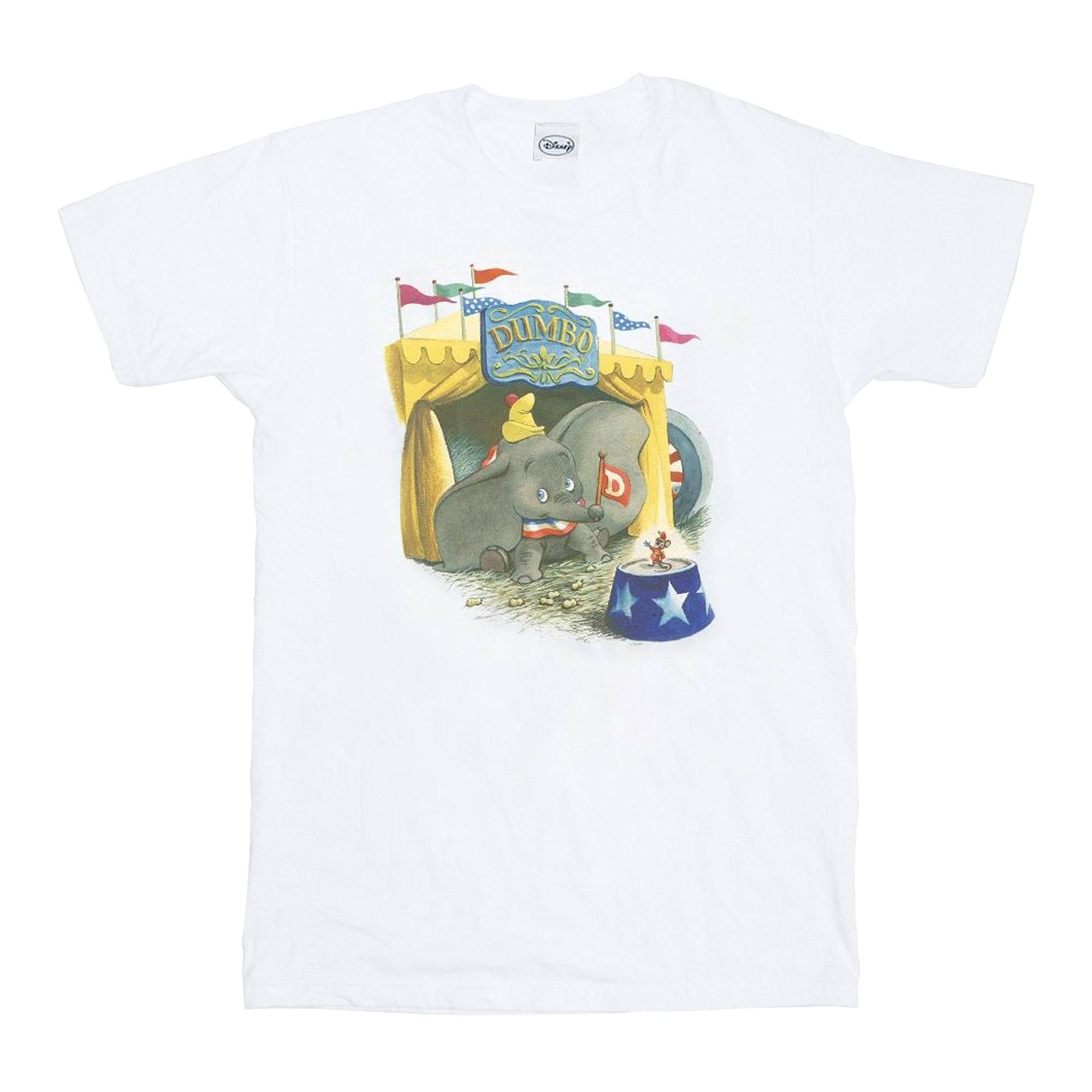 Image of Dumbo Circus Tshirt Unisex Weiss 140/146
