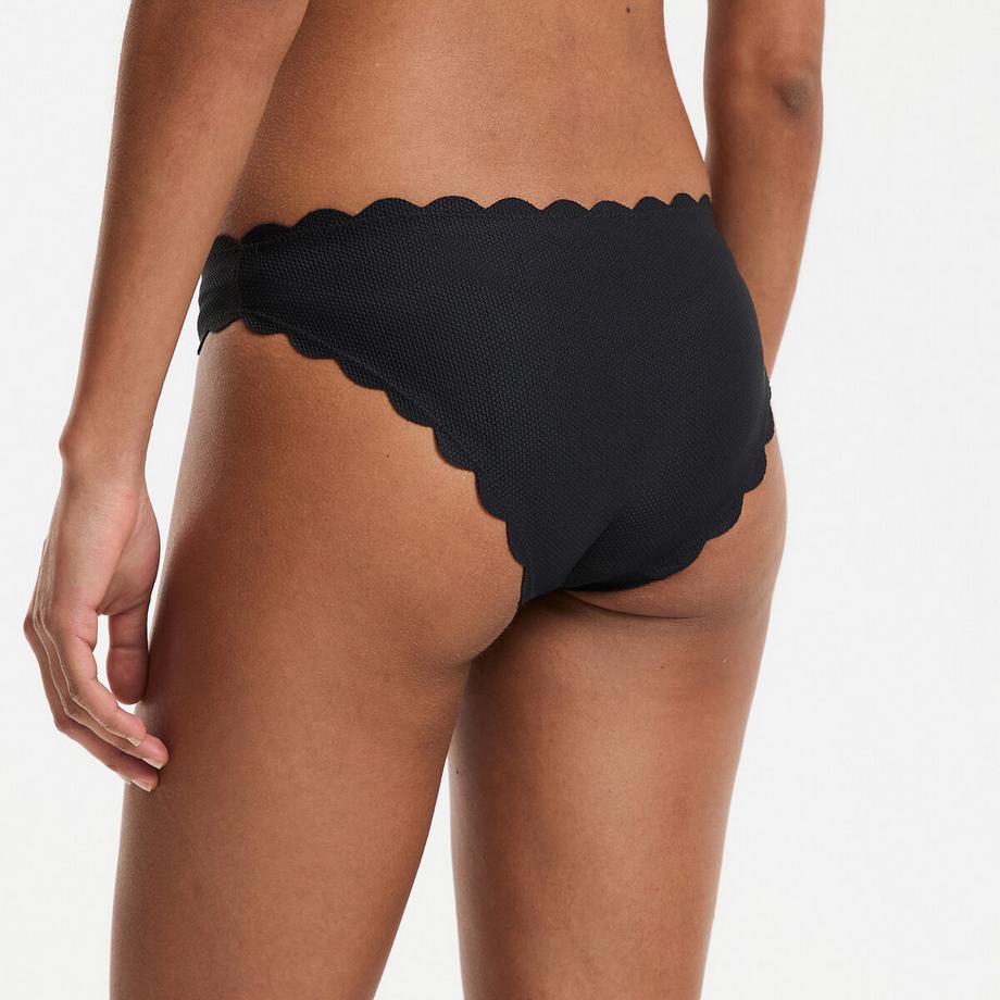 La Redoute Collections Bas de maillot de bain culotte à bords festonnés  