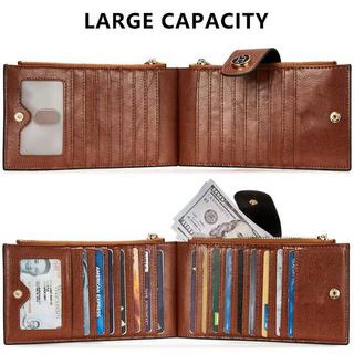 Only-bags.store PU Leder Slim Brieftasche RFID Schutz  