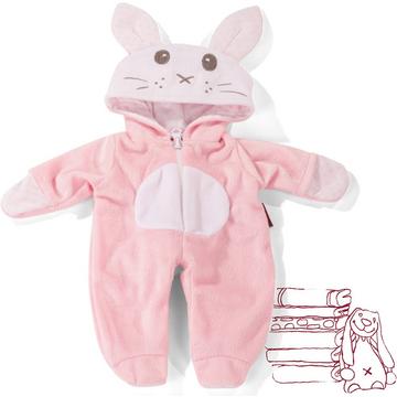 Götz Basic Boutique, grenouillère ""Rabbit"", poupées bébé 30-33 cm