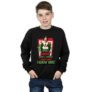 Elf  OMG Santa Sweatshirt 