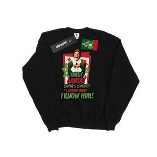 Elf  OMG Santa Sweatshirt 