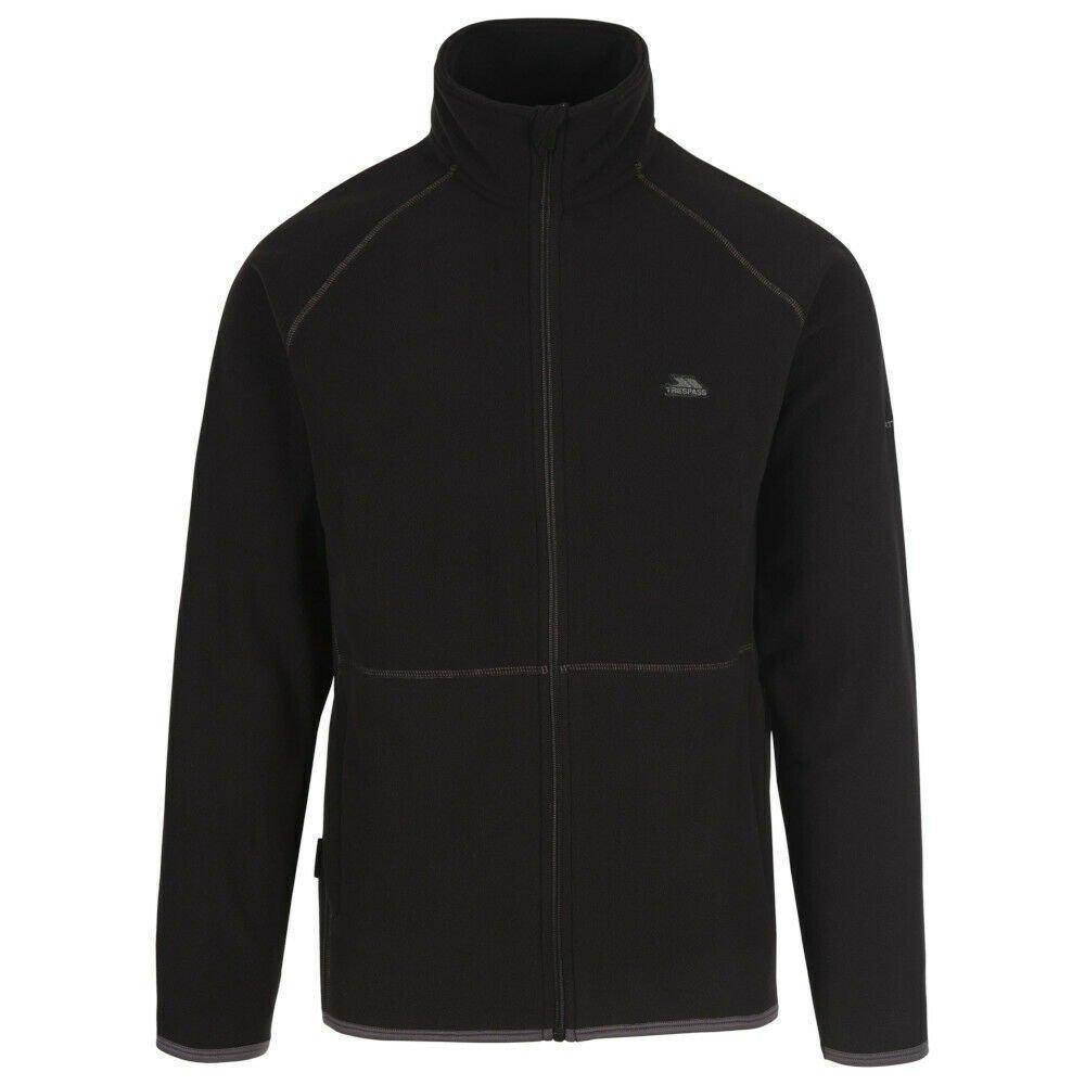 Image of Faxfleet Fleecejacke Herren Schwarz 4XL