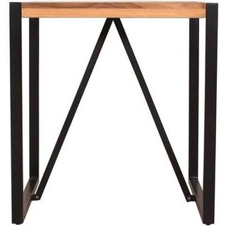 mutoni Table à manger Fumée 70x70  