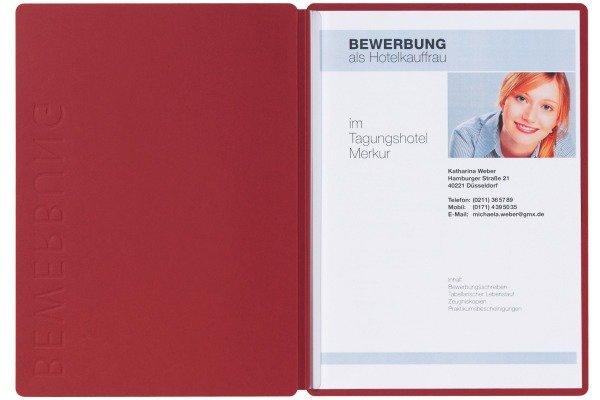 Image of PAGNA Bewerbungsmappe A4 22006-01 rot PAGNA Bewerbungsmappe A4 22006-01 rot