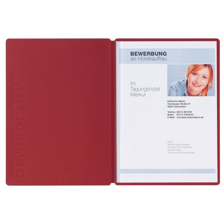 Pagna PAGNA Bewerbungsmappe A4 22006-01 rot  