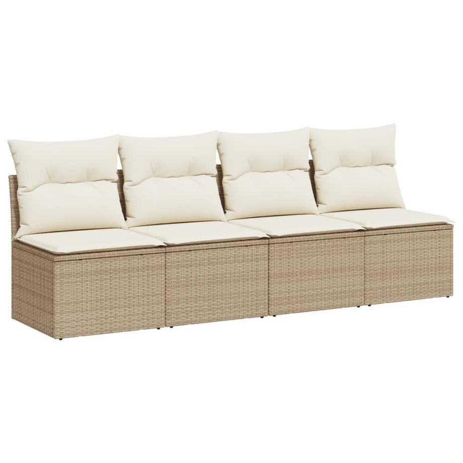 divano da giardino Polirattan
