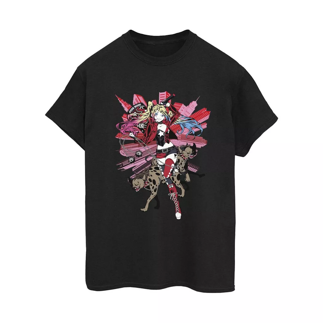 DC COMICS - TShirt, für Damen, Schwarz, Größe XL