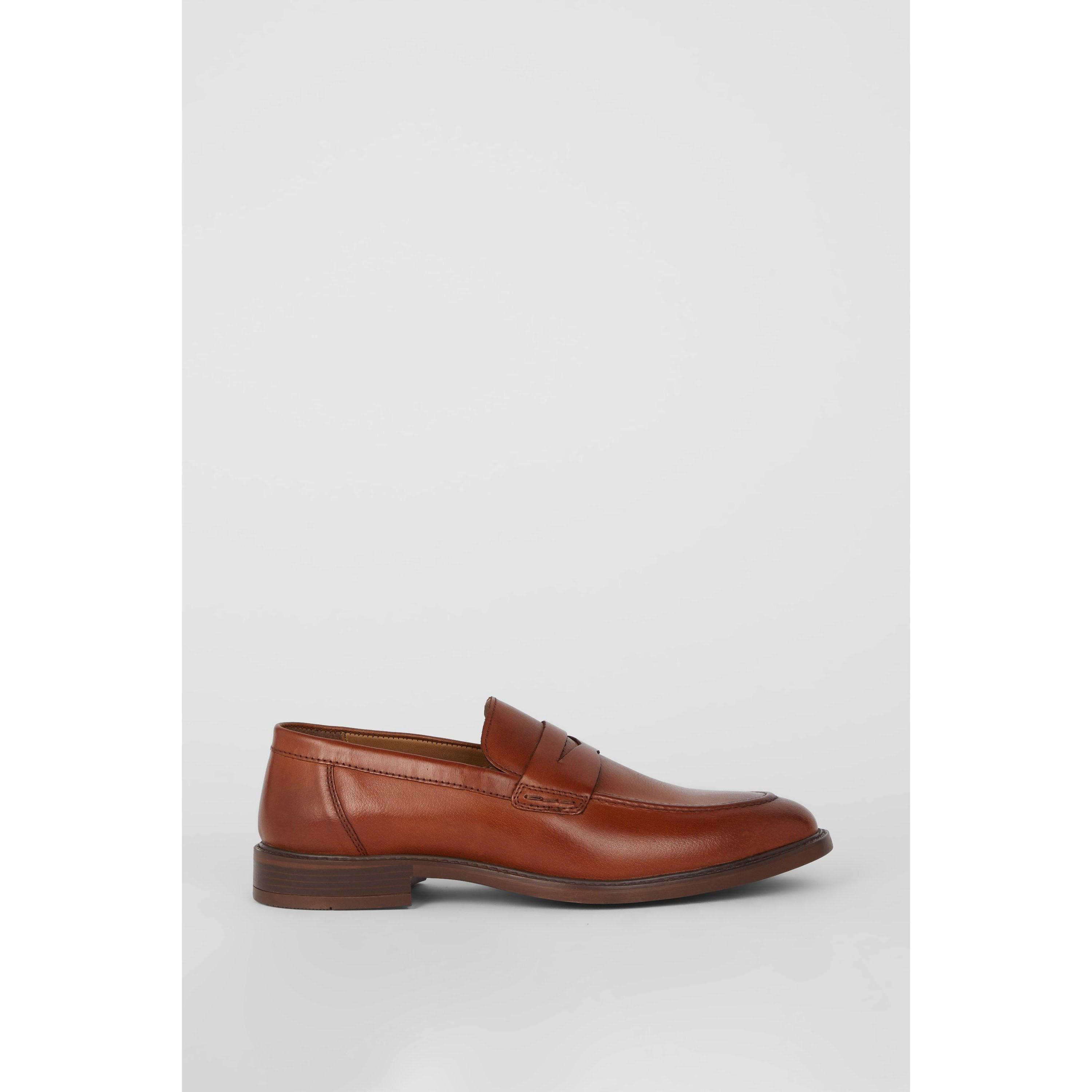 Image of Pennyschlupfschuhe Bernardus, Leder Herren Tan 44.5