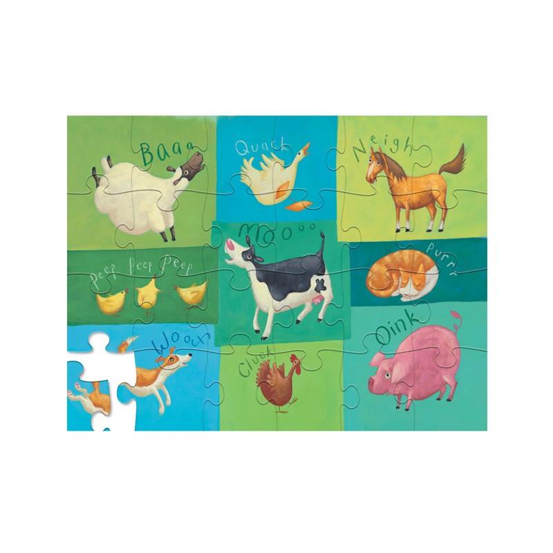 Crocodile Creek  Floor Puzzle 24 pc, Bauernhof 