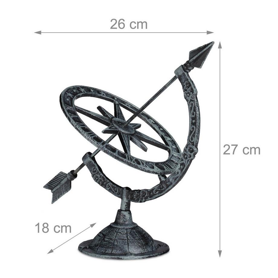 B2X  Sonnenuhr für den Garten 