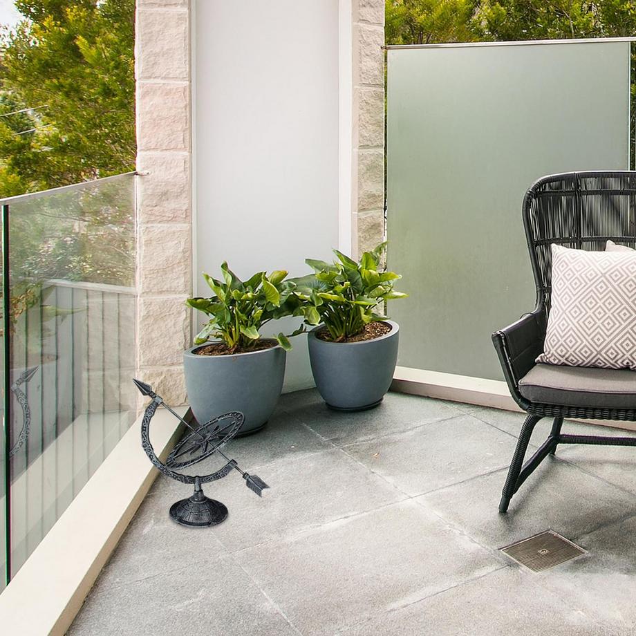 B2X  Sonnenuhr für den Garten 