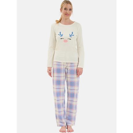 Lisca  Pyjama pantalon top manches longues Holiday 