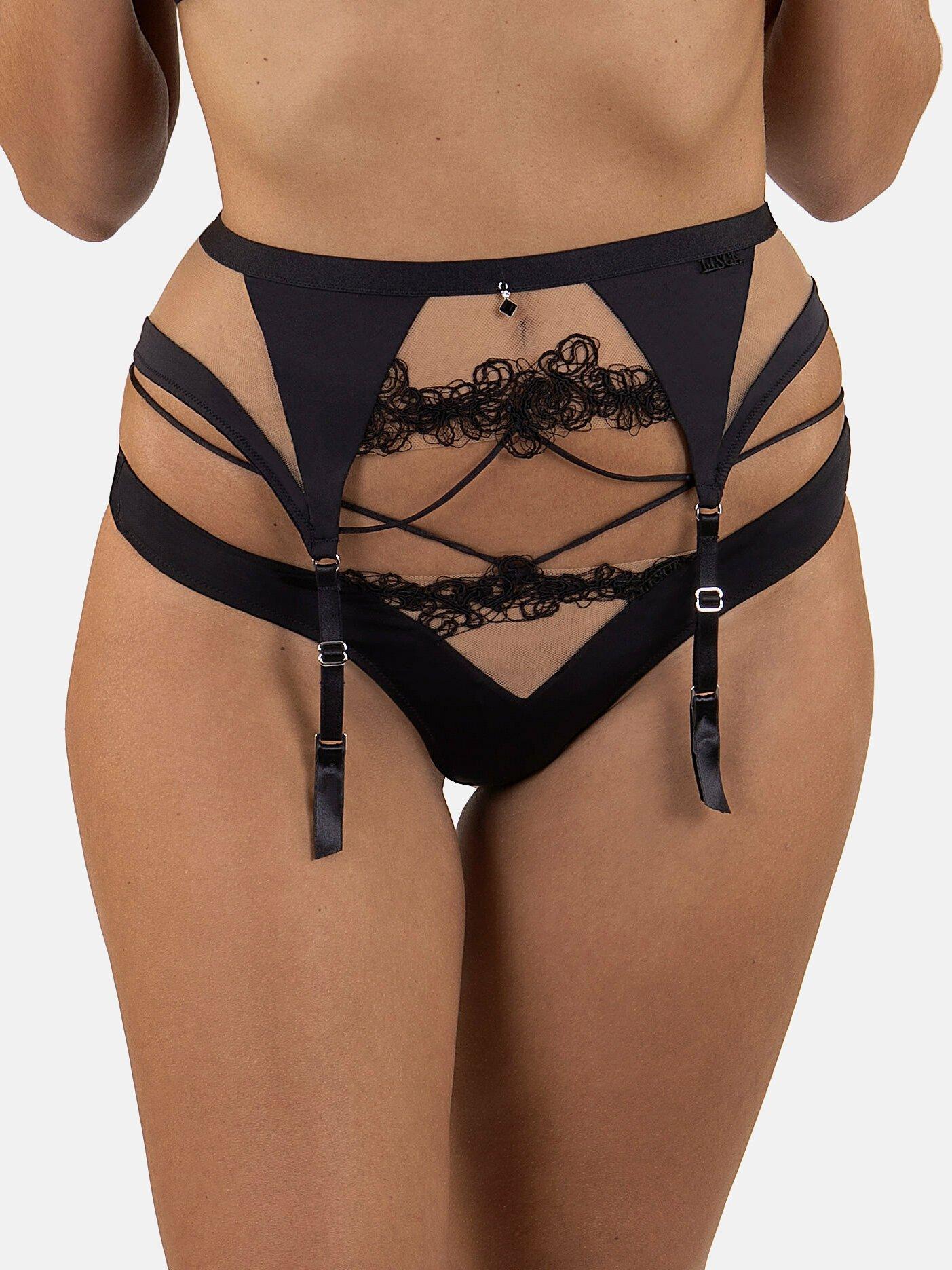 Image of Offener String Luxury Dream Damen Schwarz 38