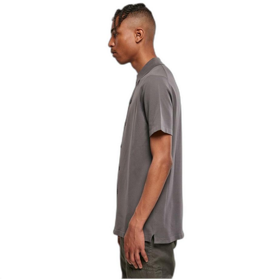 URBAN CLASSICS Gestricktes Kurzarmhemd  