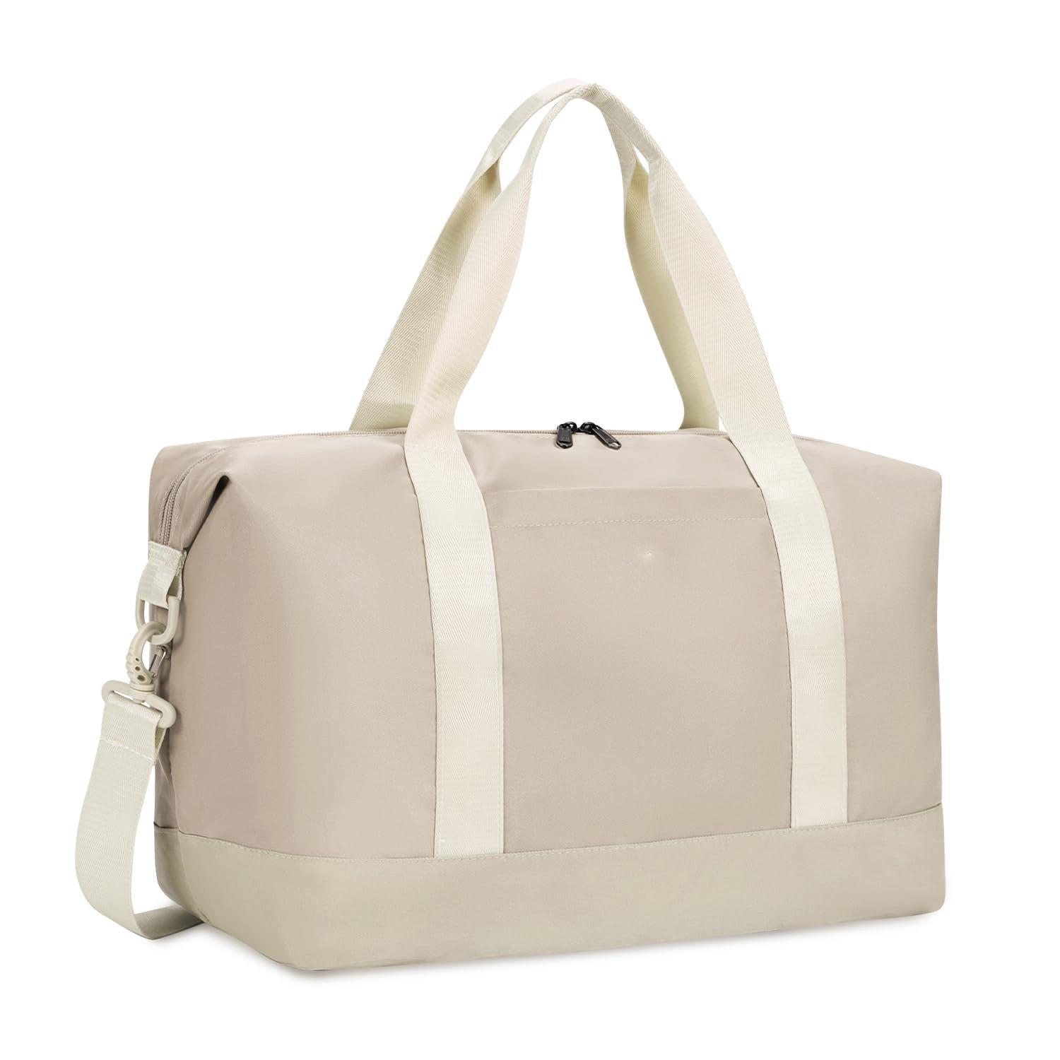 Only-bags.store  Reisetasche Handgepäck groß, für Easyjet faltbare Handgepäcktasche für Flugzeug, Sporttasche mit abnehmbarem Nassbeutel 
