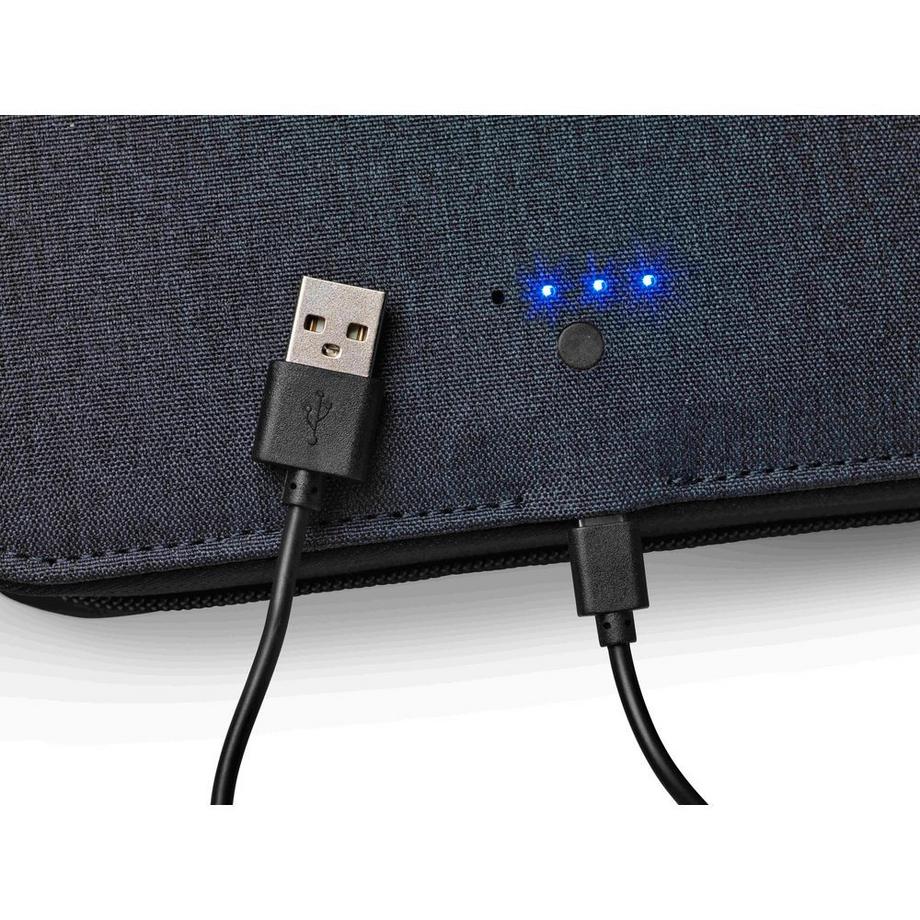 dufco DUFCO Konferenzmappe A4 48-2027.000 Powerbank 5000 mAH, jeansblau  