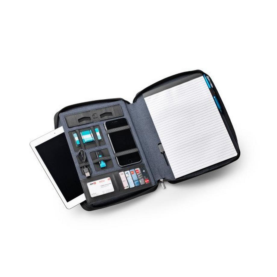 DUFCO Konferenzmappe A4 48-2027.000 Powerbank 5000 mAH, jeansblau