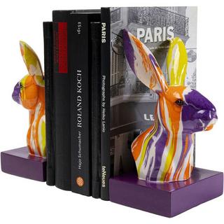 KARE Design  Buchstütze Rabbit Holi (2er-Set) 